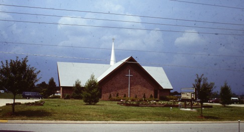 Church in neighborhood
