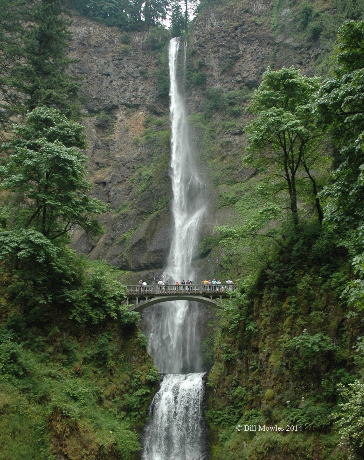 Oregon 2009 066 (C) Multnomah Waterfalls