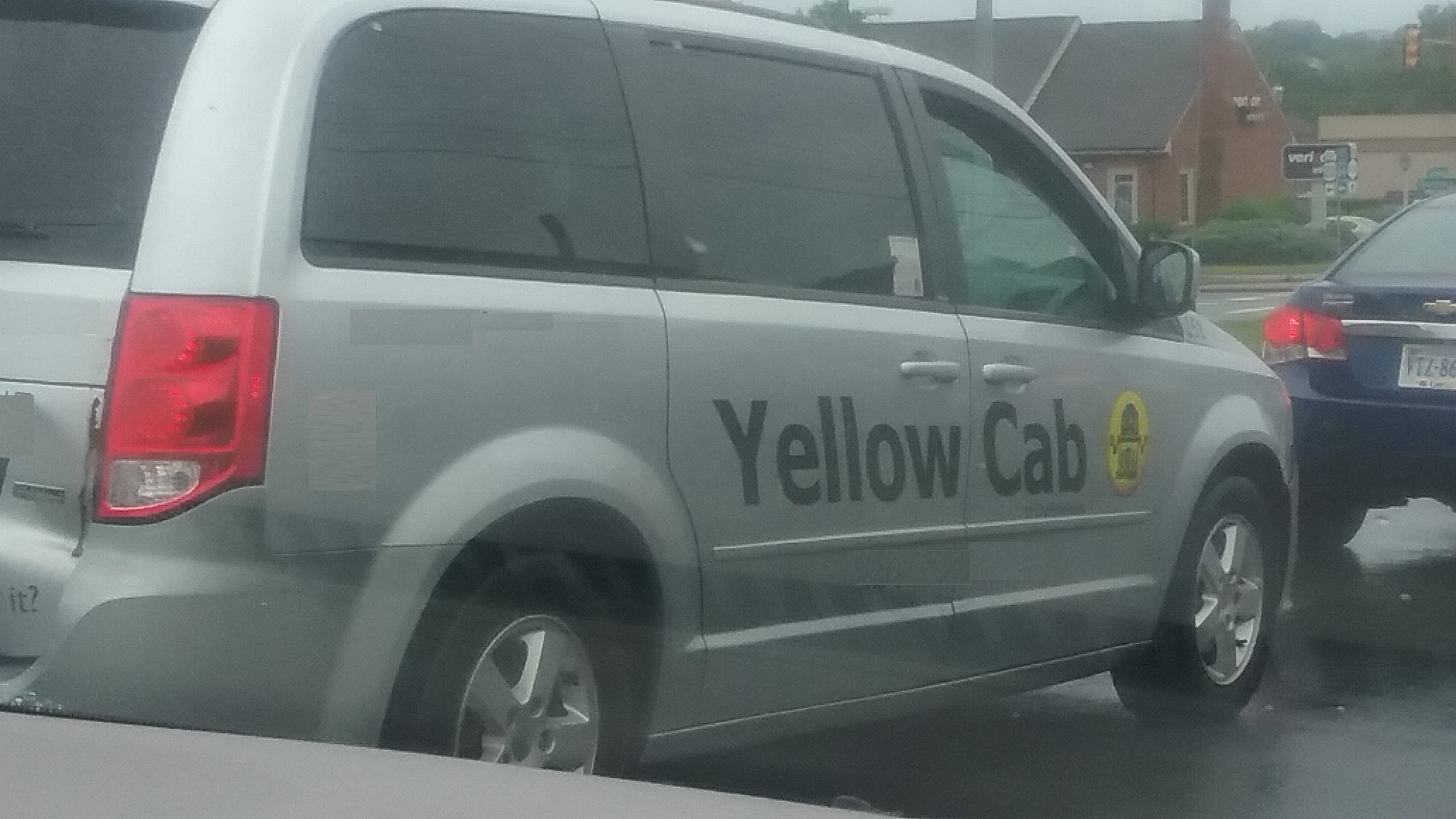Yellow cab in Virginia
